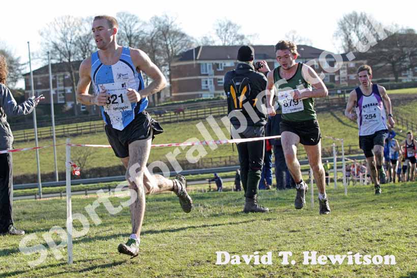 Stephen Scullion leads the 2013 BUCS Cross Country Championships.